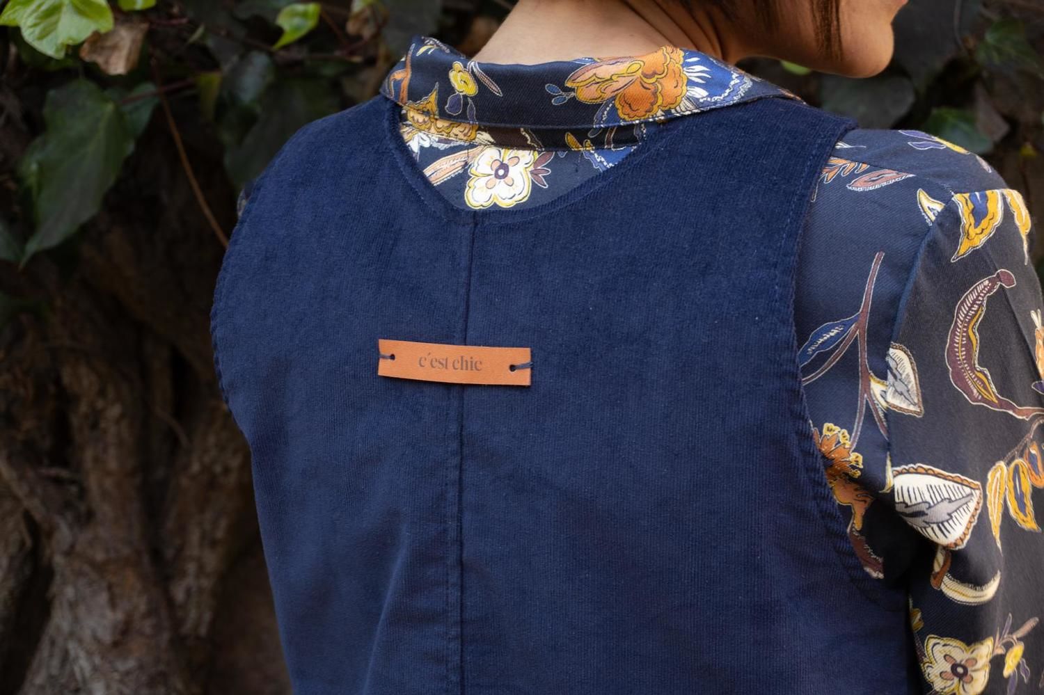 CAMISA CAMILLE BLUE PRINT  2